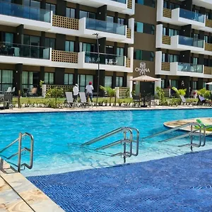 Apartamento Flat Manabeach06 Com Vista Piscina Muro Alto, Pôrto das Galinhas